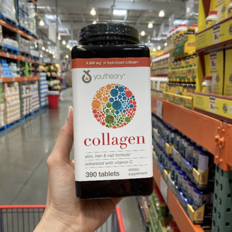 Collagen Biotin Youtheory 390 viên của Mỹ