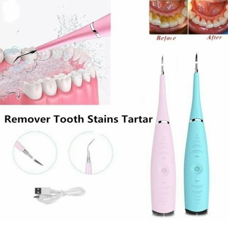 Máy Lấy Cao Răng Cầm Tay Mini Dental Flutter Sử Dụng Sạc 3 Chế Độ Rung Loại Sạch Mảng Bám, Cao Răng,Vết Ố Cứng Đầu Nhất