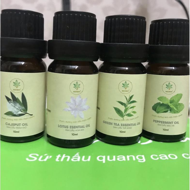 [BẠC HÀ]Tinh dầu nguyên chất nhập khẩu ấn độ, có giấy kiểm định chất lượng, thơm phòng, treo xe, đuổi muỗi hiệu quả HW .