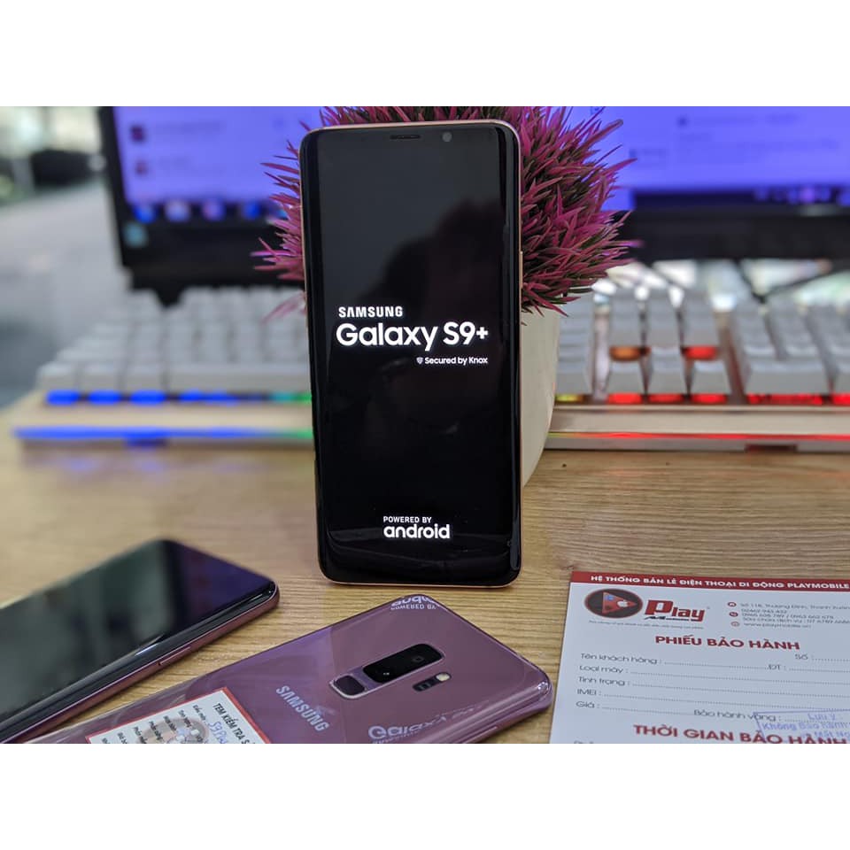 Điện Thoại Samsung Galaxy S9 Plus Hongkong 2 sim chip snapdragon 845 || Mua Hàng tại Playmobile