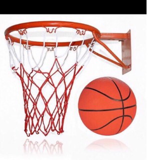 Hình ảnh combo khung bóng rổ và banh tặng kèm kim và túi đựng banh(không đẹp hoàn tiền) giao hoả tốc