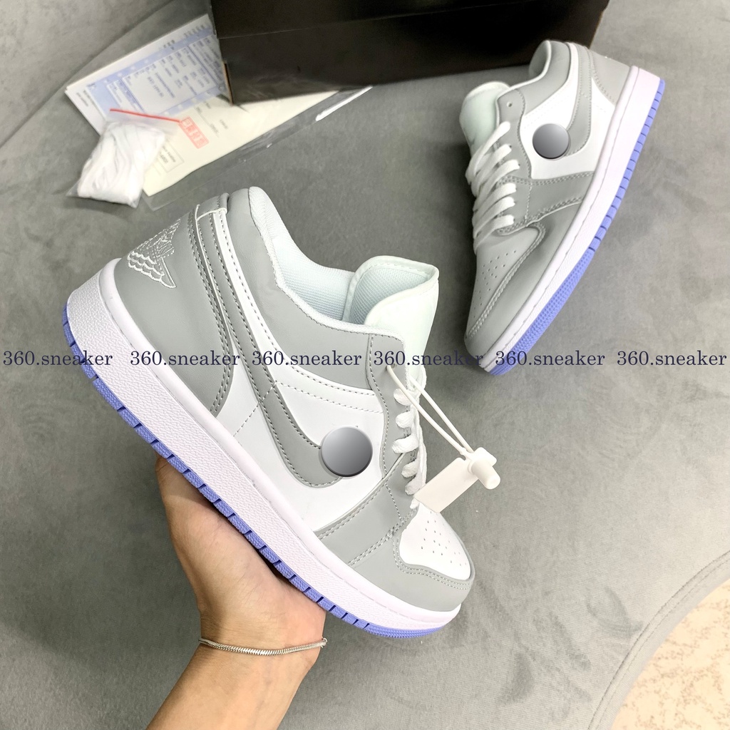 GIÀY THỂ THAO XÁM ĐẾ XANH THẤP ⚡CHUẨN 1:1⚡,GIÀY SNEAKER NAM NỮ | BigBuy360 - bigbuy360.vn