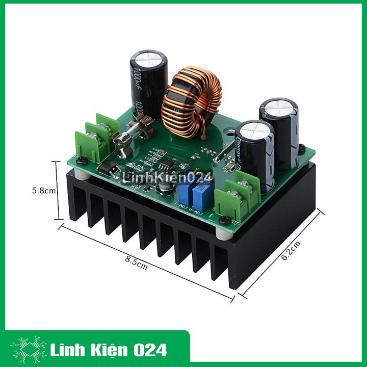 Module Boost 600W DC-DC KT600 Vin 12-60V/Vout 12-80V