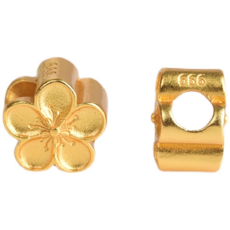 Hạt Cườm Tách Dây Thừng Dệt Tay diy Mạ Vàng 14k Phong Cách Cổ Điển