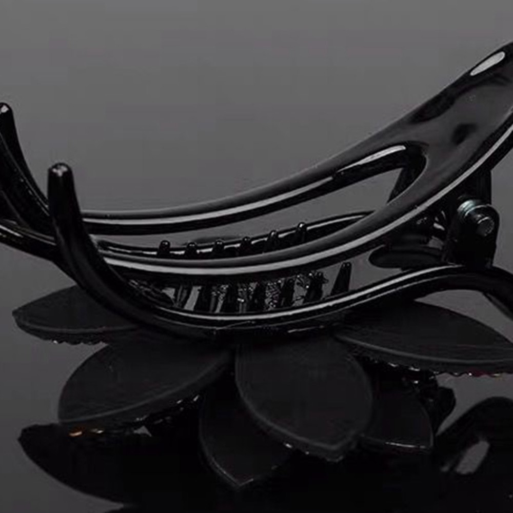 Kẹp Tóc Hình Hoa Thời Trang Cho Nữ|Kẹp Tóc Tạo Kiểu Tóc Sáng Bóng|Kẹp Đuôi Bồ Câu / Nhiều Màu Sắc