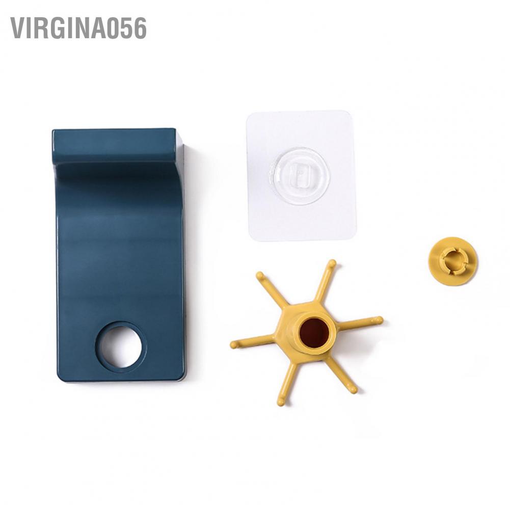 Có thể bán buôn Xoay móc treo tường 360 độ Xoay Dụng cụ nhà bếp đa chức năng Móc treo lưu trữ cho thìa thìa Virgina056 Hàng giao ngay