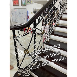 Lưới chắn cầu thang - lưới an toàn bảo vệ trẻ em 10m; 15m; 5m