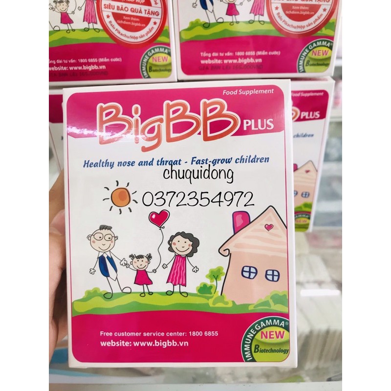 BIG BB PLUS MŨI HỌNG KHỎE , TRẺ LỚN NHANH