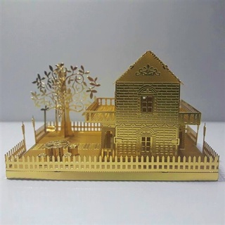 Mô Hình Kim Loại 3D Piececool Mini Villa (chưa ráp)