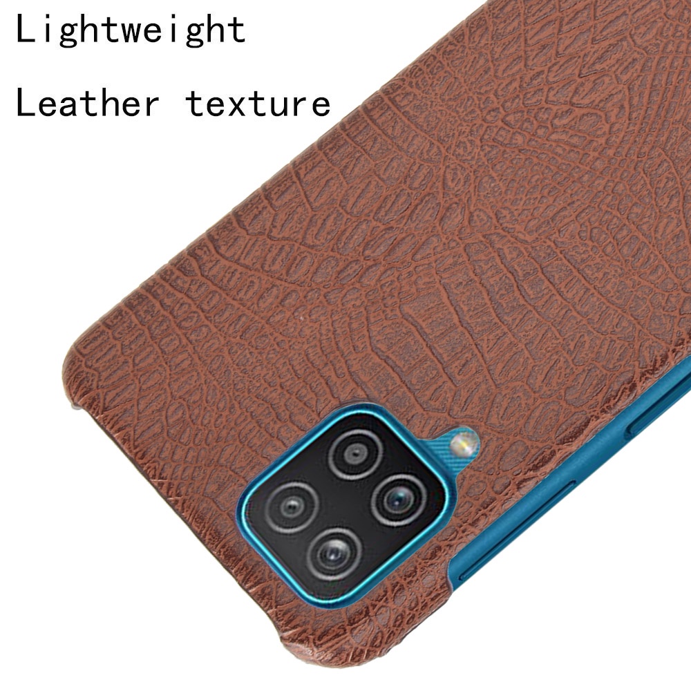 Ốp Điện Thoại Nhựa Cứng Giả Da Cá Sấu Phong Cách Cổ Điển Cho Samsung Galaxy A02 A02s A12 A22 A32 A52 A52s A72