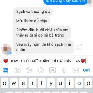 DUNG DỊCH VỆ SINH PHỤ NỮ THIẾU NỮ XUÂN THÌ