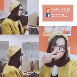 MŨ BERET HỌA SĨ - ẢNH THẬT