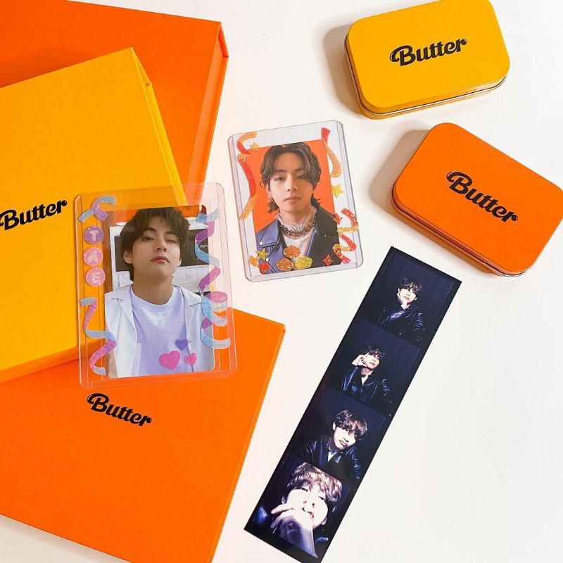 HỘP ALBUM ẢNH BUTTER BTS NGUYÊN SEAL OFFICIAL