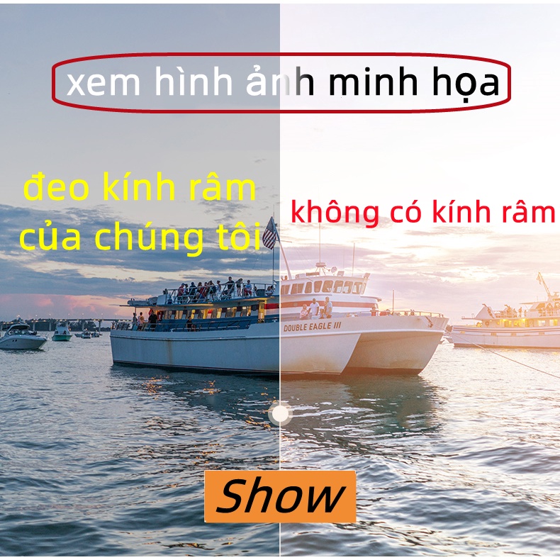 FREESHIP】Kính Mát nữ gọng vuông lớn -đi biển đi nắng siêu chất chống tia UV-thời trang màu gradient Phong Cách Âu Mỹ
