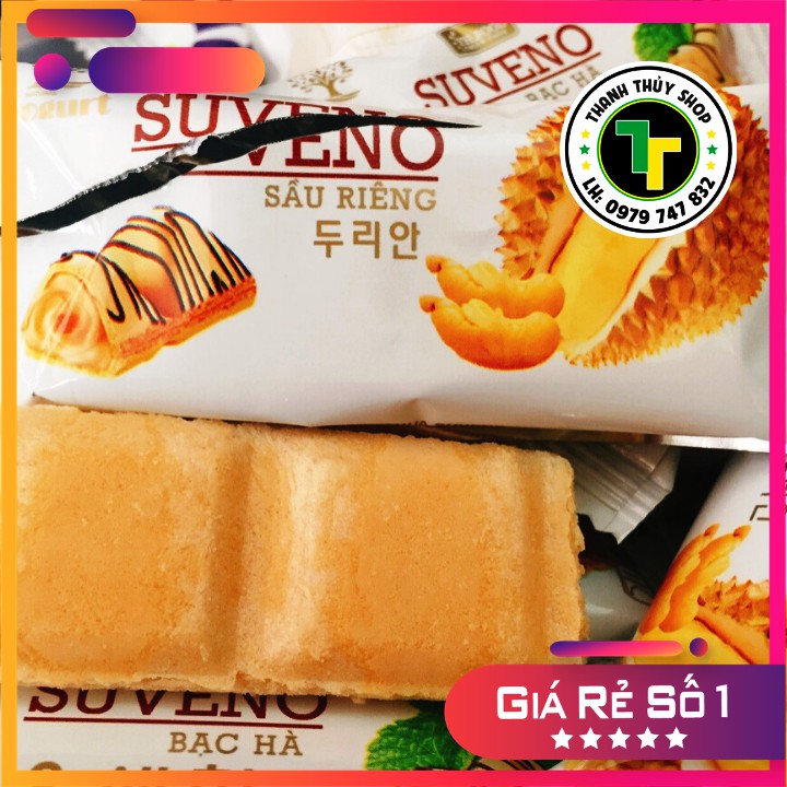 Bánh xốp Suveno Yogurt Cake mix 07 vị đầy đủ ngon mê mệt loại thùng 01 kg | BigBuy360 - bigbuy360.vn