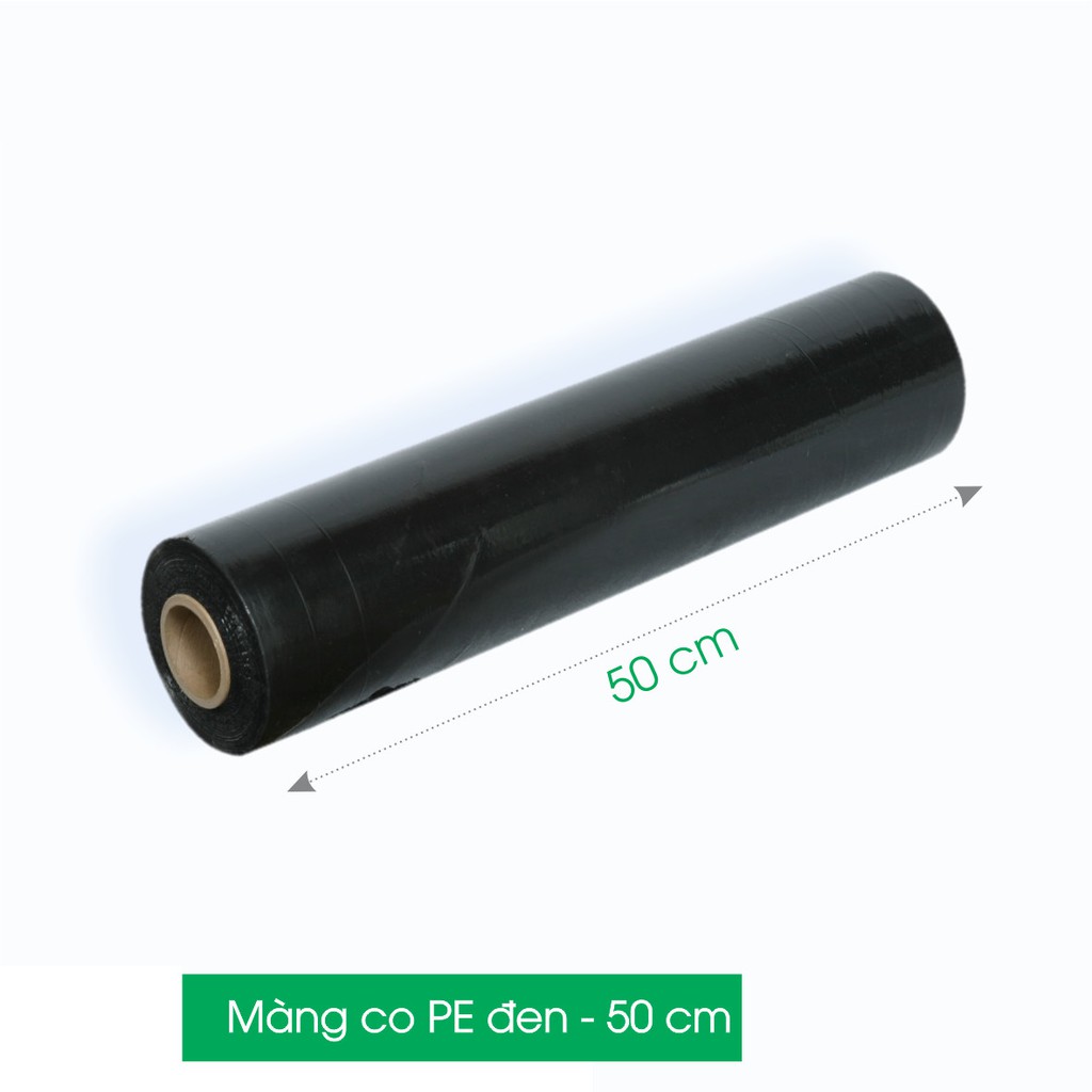 Màng PE đen thui 5cm đến 50cm