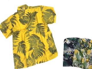 Áo sơ mi hawaii hoạ tiết chất mát