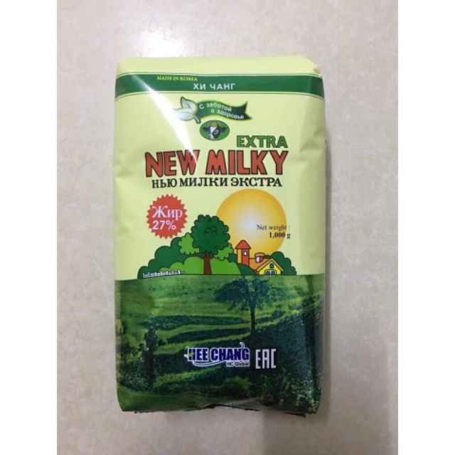 Bột sữa béo tăng cân Nga Newmilky gói 1kg