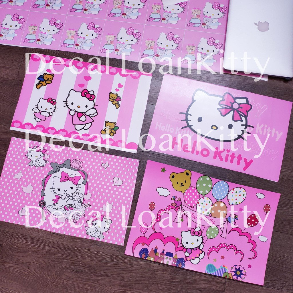 🌸LoanKitty🌸 Nhiều mẫu độc quyền decal Kitty dán laptop 💻 | BigBuy360 - bigbuy360.vn
