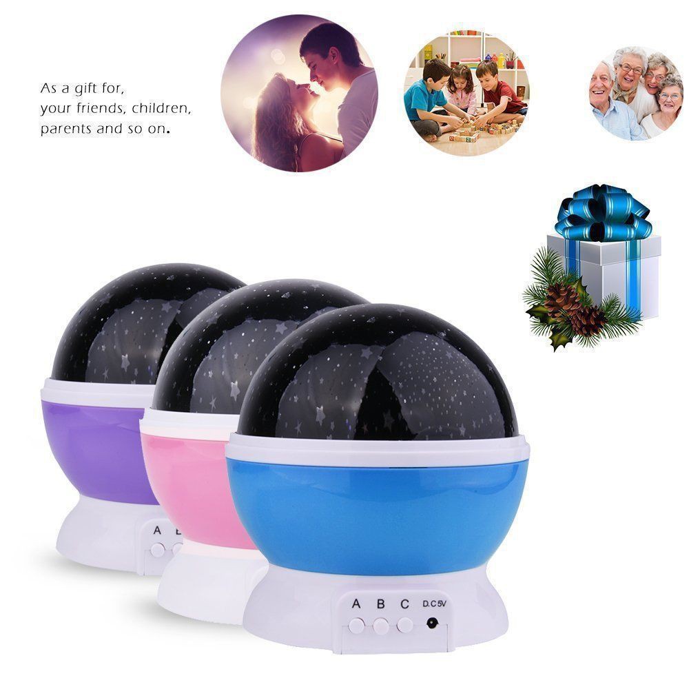 Đèn chiếu sao LED USB có thể xoay được