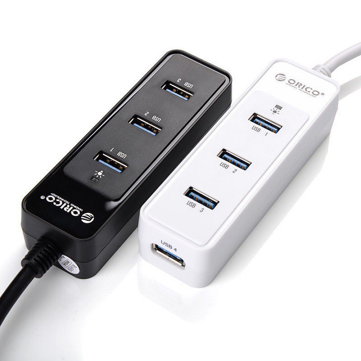 Hub chia 4 cổng USB 3.0 Orico W5PH4 - Bộ chia Hub 4 cổng USB 3.0 Orico W5PH4