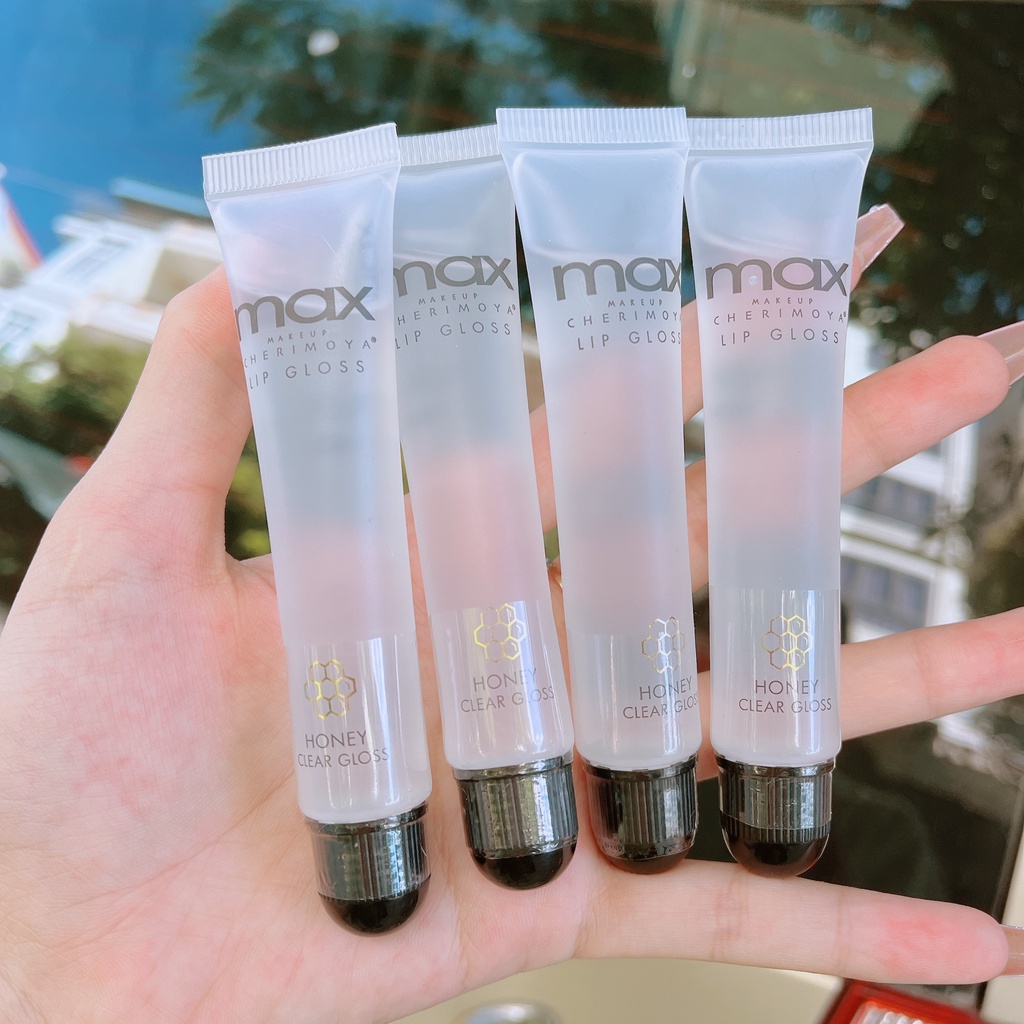 Son bóng MAX Honey Clear Gloss [Chính Hãng]