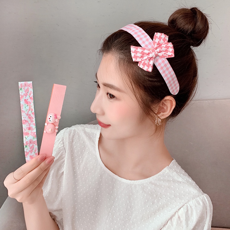 Băng Đô Cài Tóc Không Gây Đau Tóc Thời Trang Mùa Hè Cho Nữ