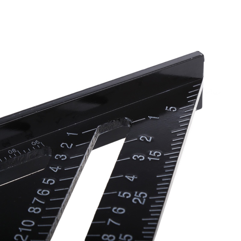 Thước Đo Góc Tam Giác 7 Inch Bằng Hợp Kim Nhôm Cao Cấp