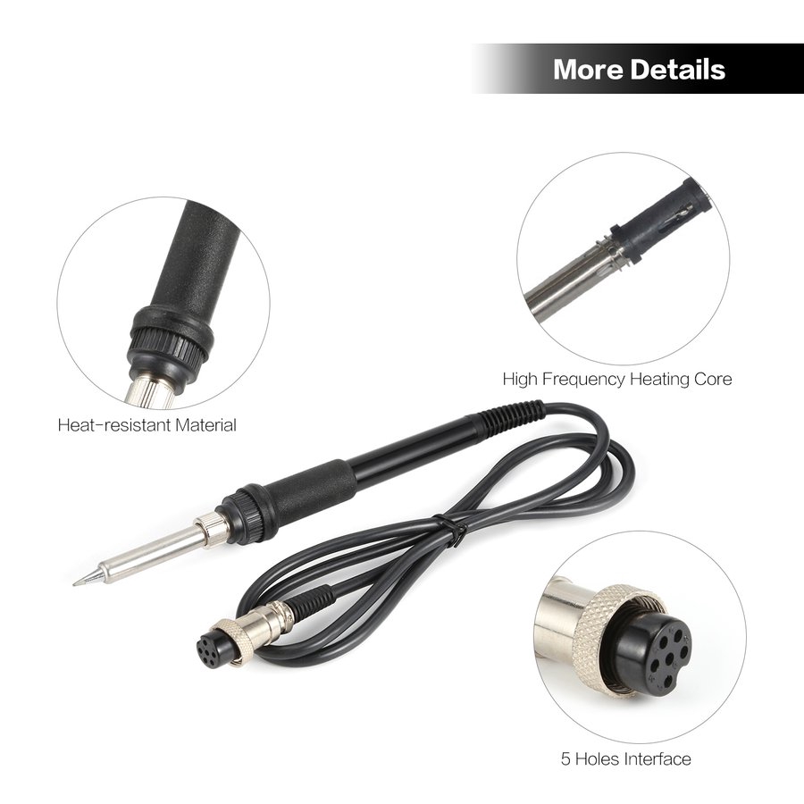 Mỏ hàn sắt cầm tay 6 lỗ 90W tiện dụng đa năng