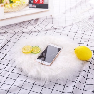 Thảm lông tròn nhỏ xinh để chụp ảnh mỹ phẩm, nails...