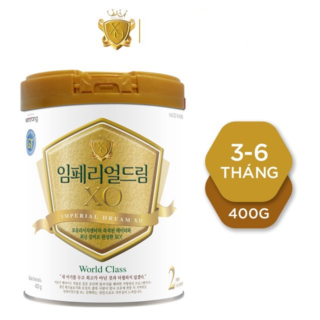 Sữa bột XO NamYang số 1,2,3,4,Kid Lon 400_800g _Duchuymilk