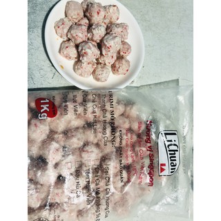 100g cua viên chiên, thả lẩu lichuan