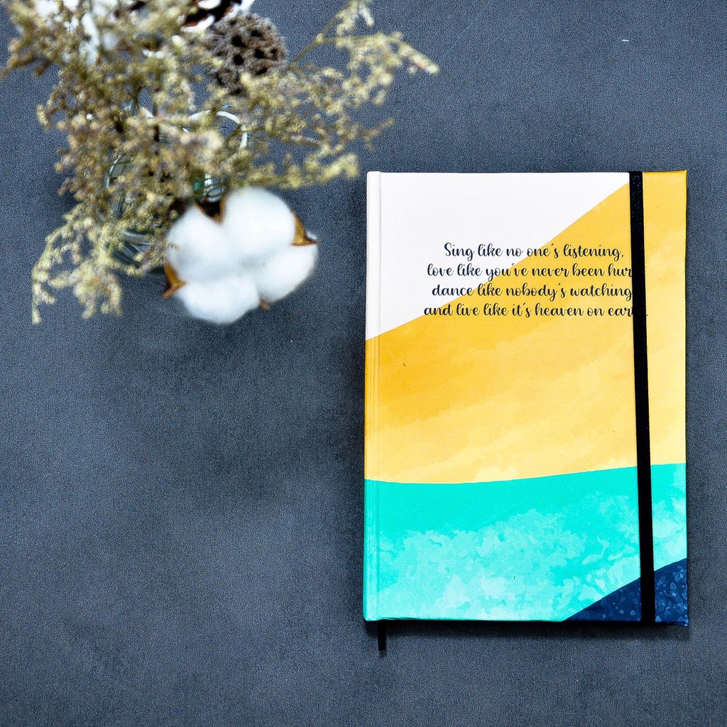 Sổ Tay Bìa Cứng River Heaven A5 - Ruột Dot/Grid/Blank - 180 Trang - 100GSM - Journalholic