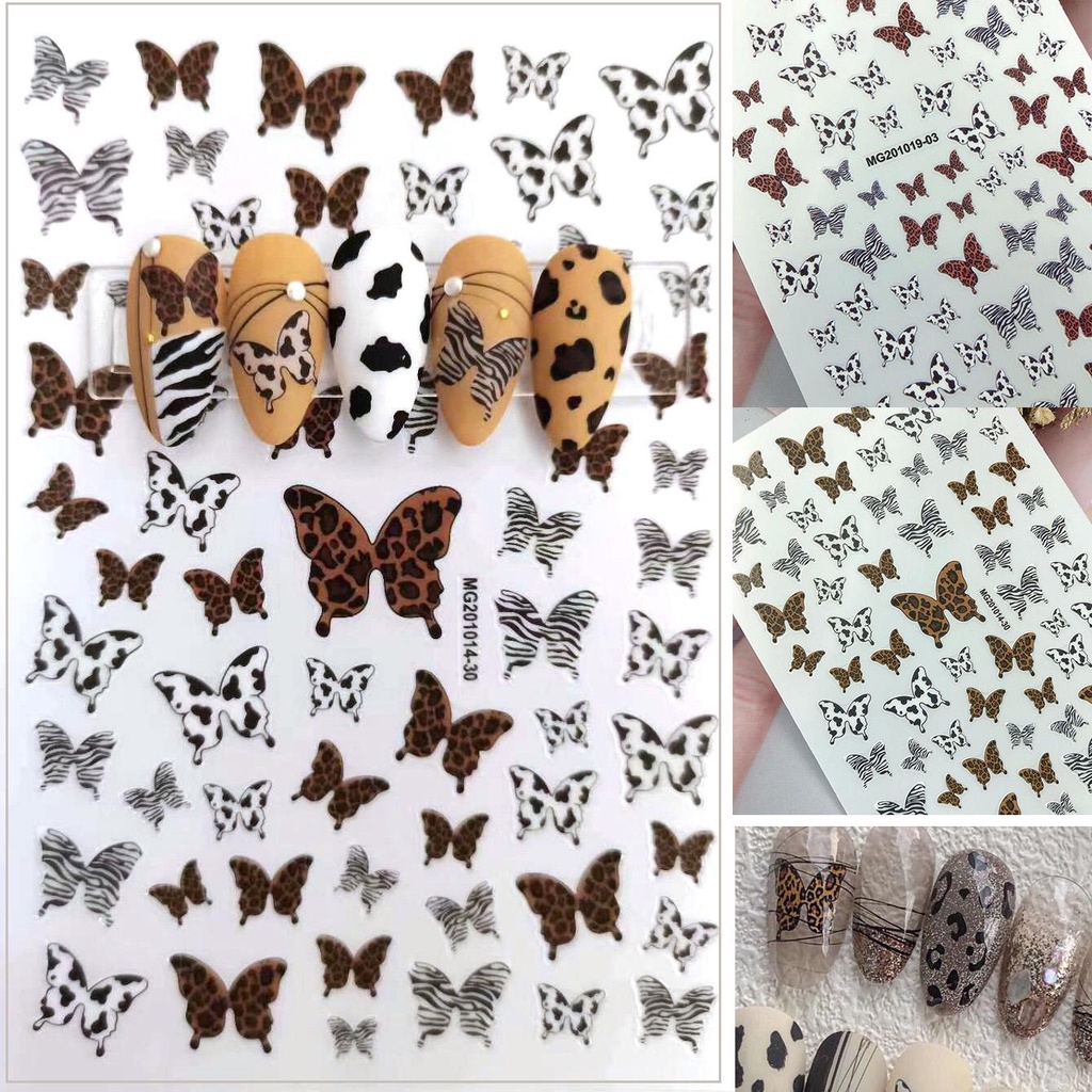 Miếng Dán Trang Trí Móng Tay 3D Xinh Xắn