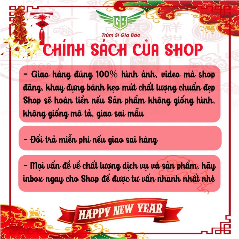 Khay đựng bánh kẹo Tết 2024 Giáp Thìn sang trọng, hộp để mứt Tết 2 tầng, hũ mức các loại hạt dưa, hướng dương hươu vàng