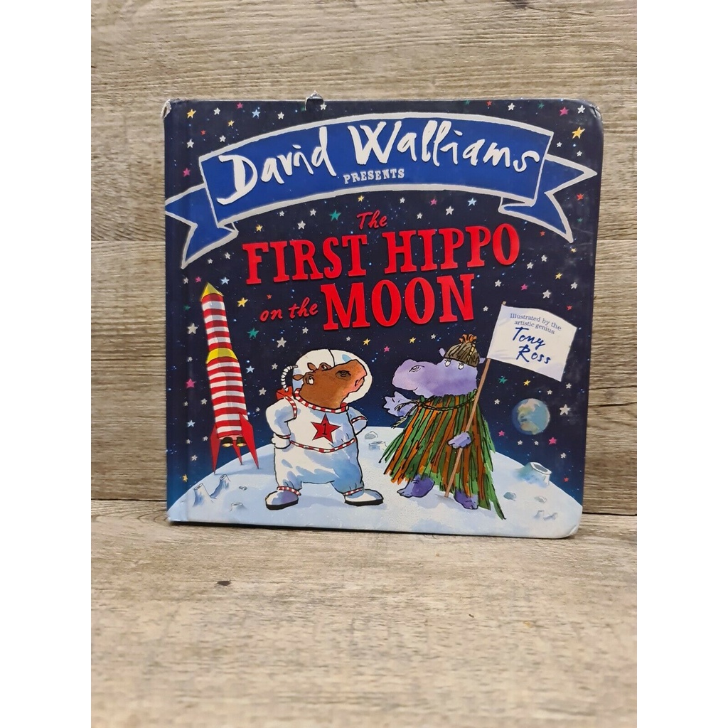 Truyện đọc thiếu nhi tiếng Anh: First Hippo on The Moon (David Walliams)