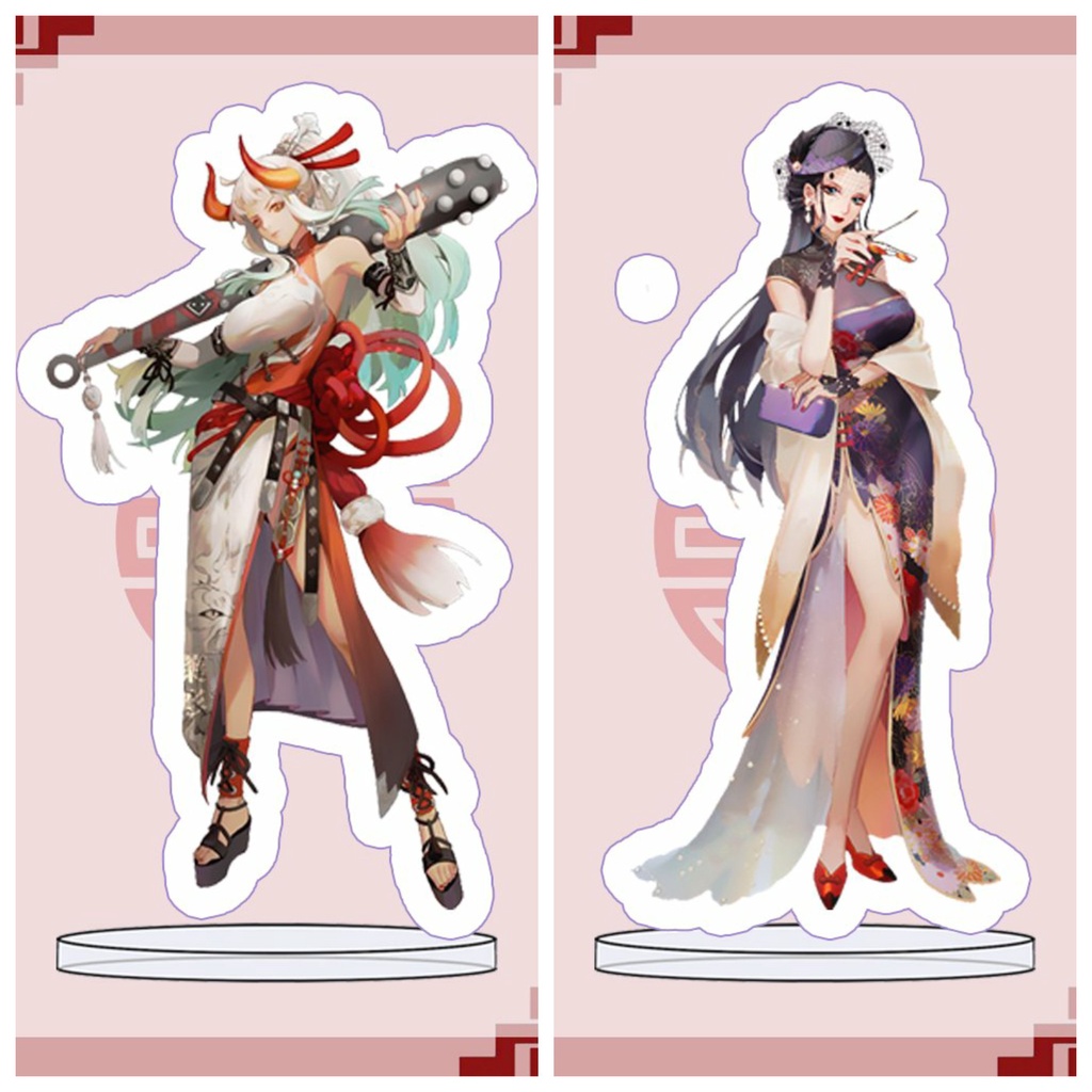 Mô hình nhân vật mica standee ONE PIECE ĐẢO HẢI TẶC ver NHÂN VẬT MỚI in hình anime chibi trang trí trưng bày