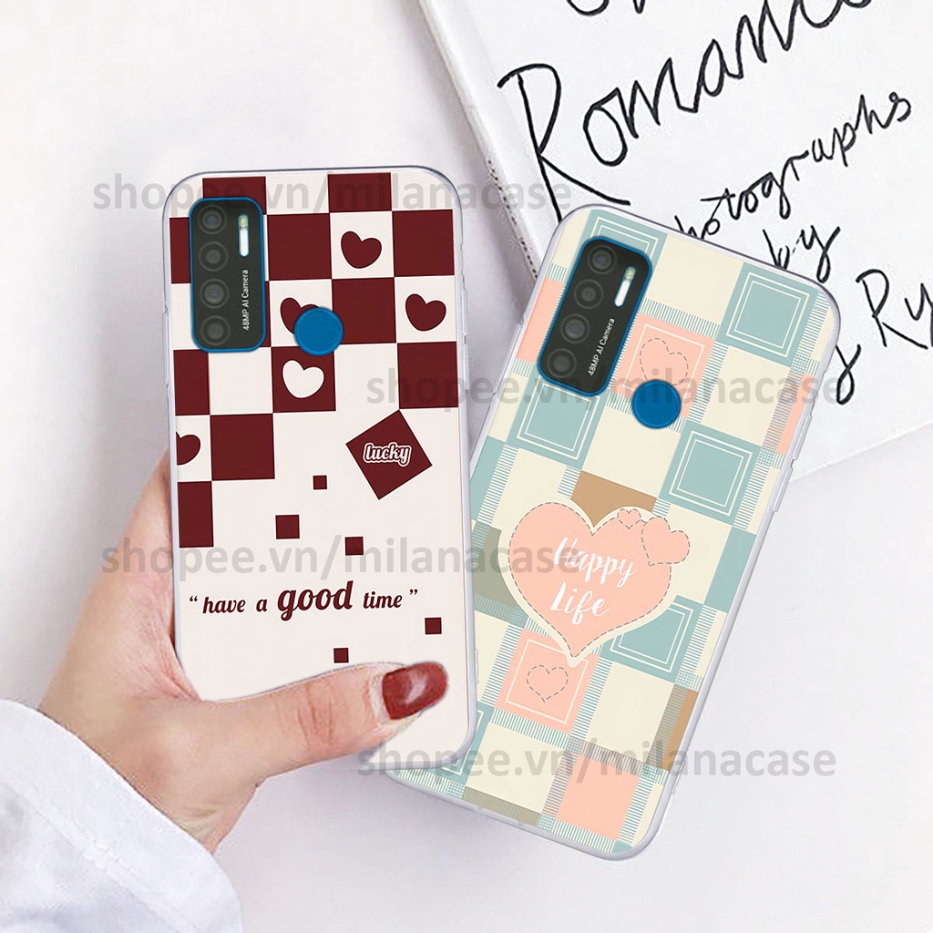 Ốp Vsmart Star 5 / Joy 4 / Live 4 caro họa tiết nhiều màu sắc siêu đẹp thời trang cá tính