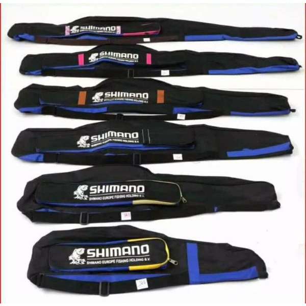 Bao đựng cần câu cá, túi đựng cần câu cá Shimano bền bỉ tiện lợi, 5 size 75cm/1m25/1m35/1m55/1m75