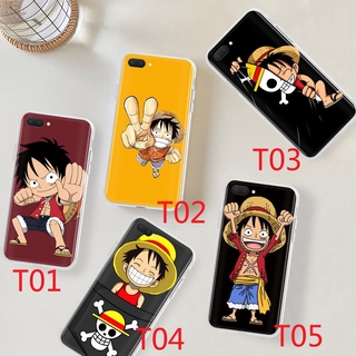 Ốp Lưng Mềm Trong Suốt In Hình Nhân Vật Luffy Cho Oppo A5 A9 A31 2020 A3S A5Sa12 A12E A72 A52