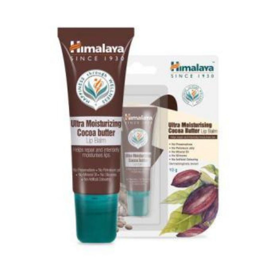 Son dưỡng môi bơ ca cao Himalaya Ultra Moisturising Cocoa Butter Lip Balm 10gm | BigBuy360 - bigbuy360.vn