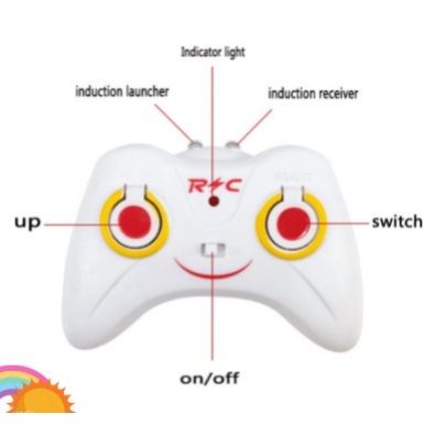 (QUÀ TẶNG) Máy bay dùng cảm ứng tay và dùng được cả điều khiển giá rẻ siêu va đập