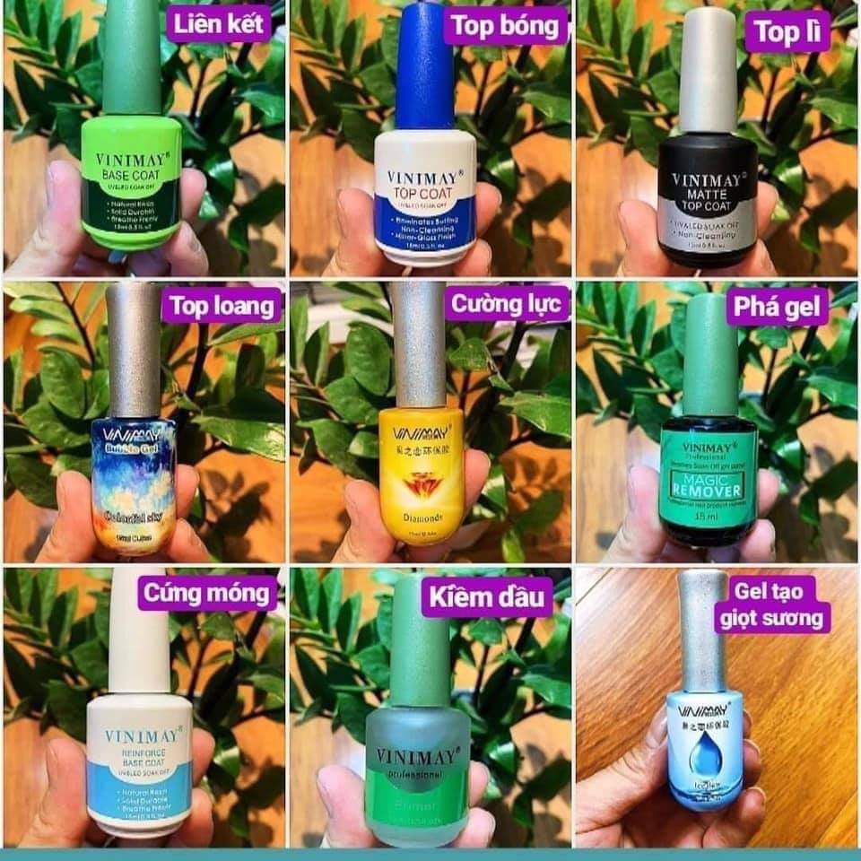 Base liên kết - top bóng gel Vinimay