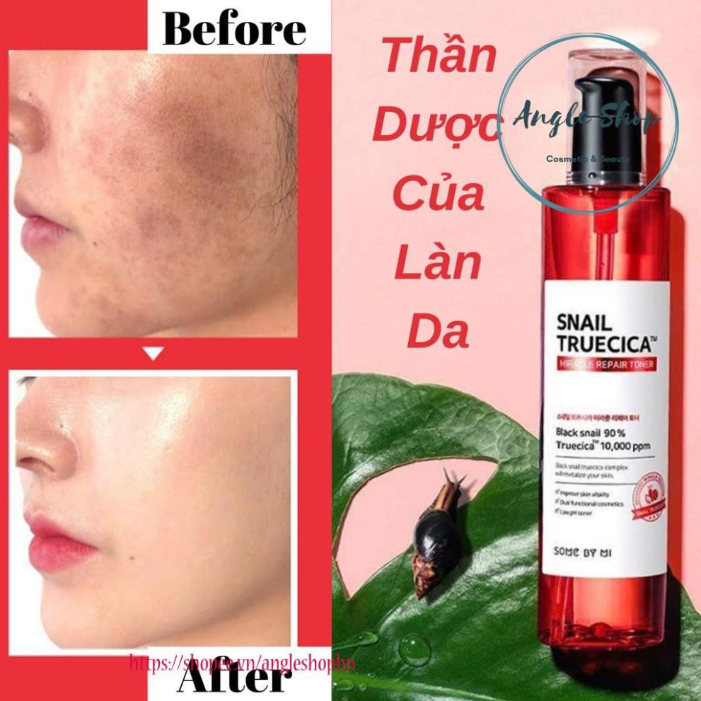 Nước hoa hồng Ốc Sên Some By Mi Snail Truecica Miracle Repair Toner cao cấp