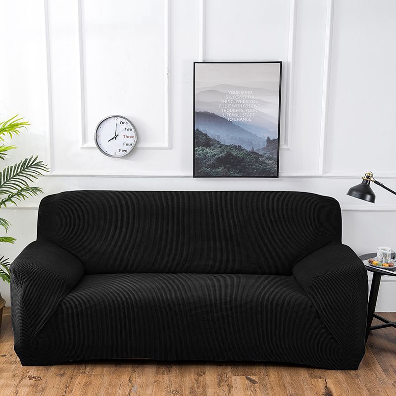 Vỏ bọc ghế sofa màu trơn co giãn trang trí cho nhà cho tất cả các mùa