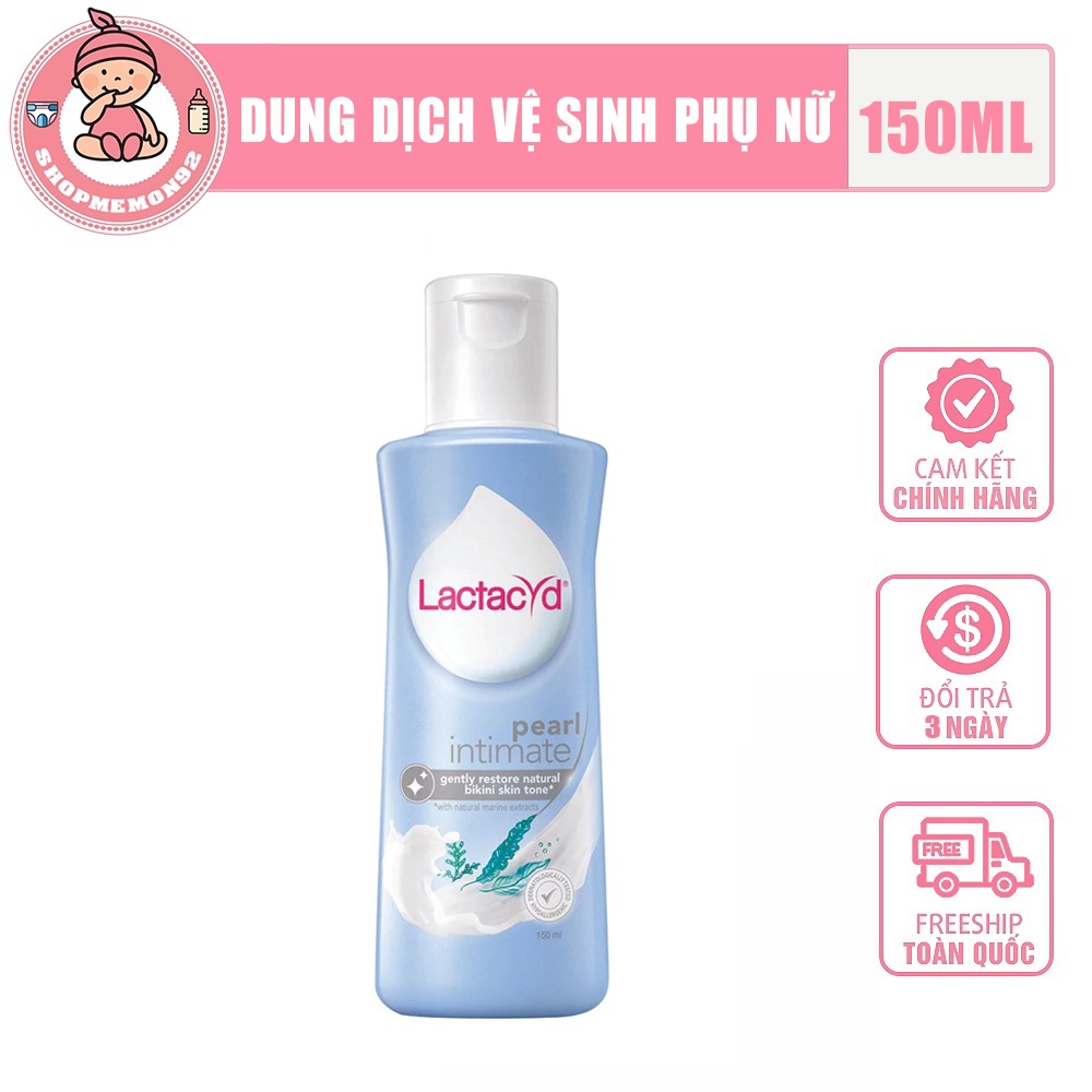 Dung Dịch Vệ Sinh Phụ Nữ Lactacyd Pearly Intimate 150ml