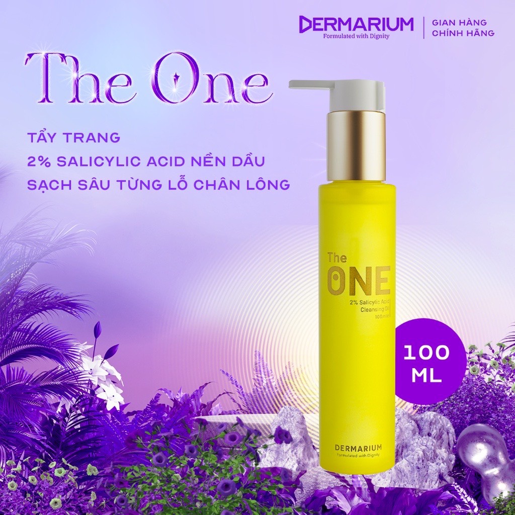 Dermarium The One - Dầu tẩy trang 2% SA 100ml