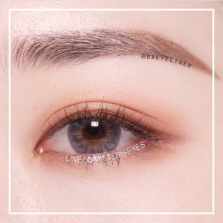 Kính áp tròng Flow Gray & Brown - 0 độ