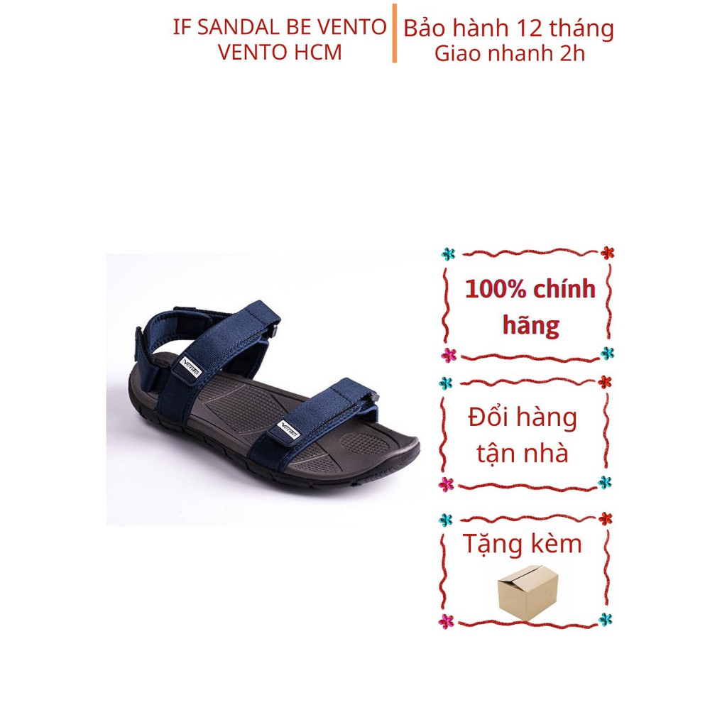 Giày Sandal Nam Vento Sản Phẩm Có Thể Tháo Quai Sau Làm Dép Kiểu Mũi Dãnh NV8302Ch