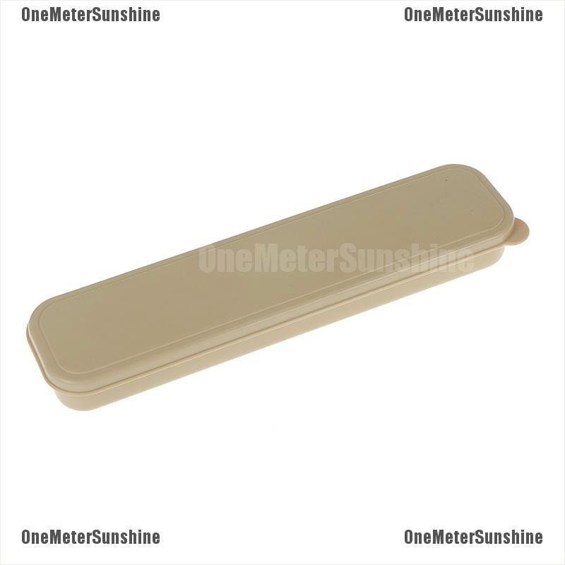 1 Hộp Nhựa Đựng Ống Hút 24.3cm